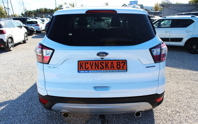 Ford Kuga cena 82900 przebieg: 46600, rok produkcji 2019 z Grudziądz małe 497